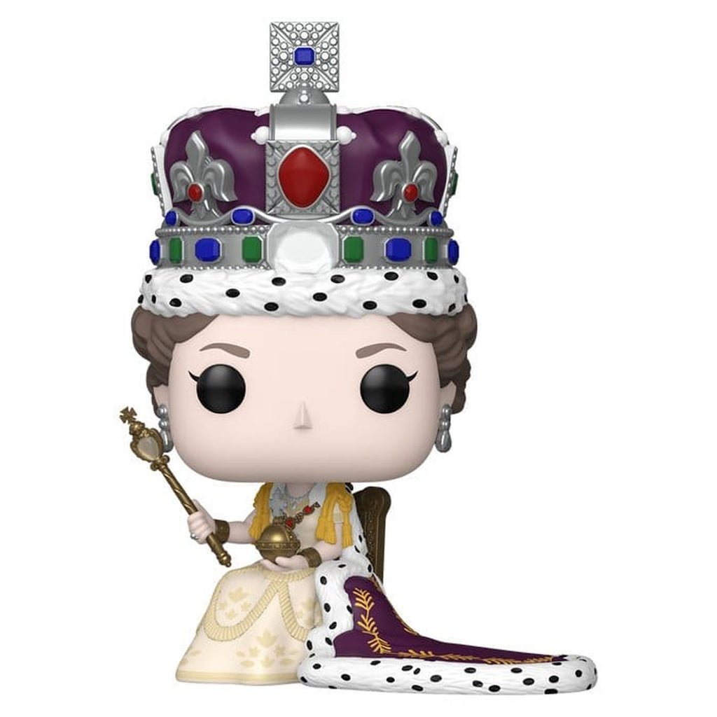 Produktbild Queen Elizabeth II POP! Premium Vinyl Figur 100th- Queen Elizabeth II (Coronation) 9 cm