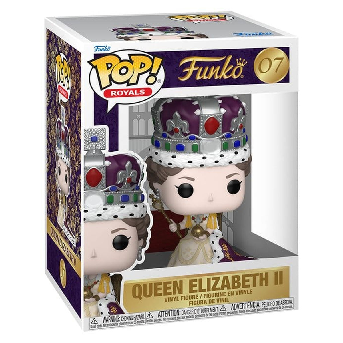 Produktbild Queen Elizabeth II POP! Premium Vinyl Figur 100th- Queen Elizabeth II (Coronation) 9 cm