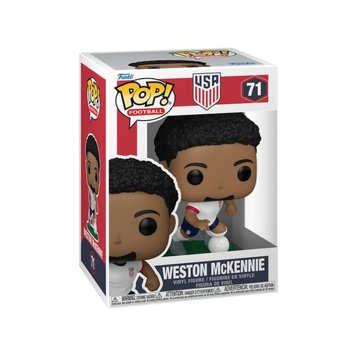 Produktbild EFL POP! Football Vinyl Figur USA- Weston McKennie 9 cm