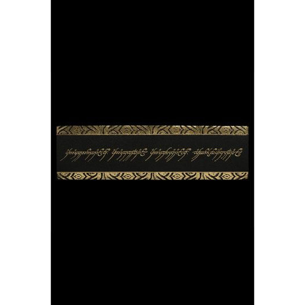 Product image The Lord of the Rings Leather Bookmark The One Ring Inscription
