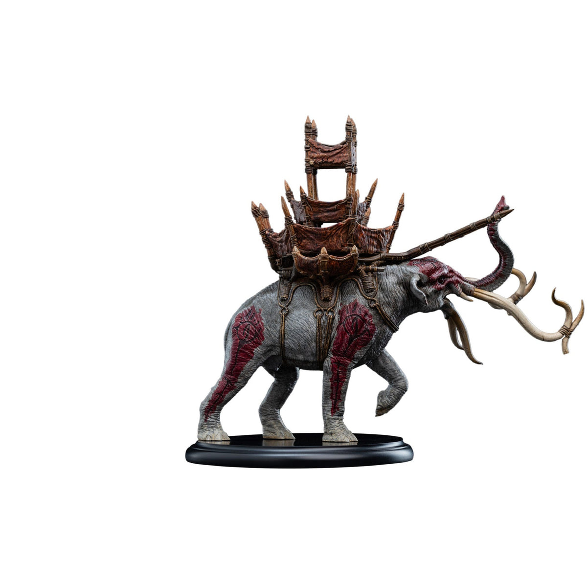 Produktbild Herr der Ringe Mini Statue Mumak in Battle 17 cm