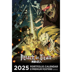 Produktbild Attack on Titan Portfolio Kalender 2025 *Englische Version*