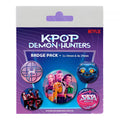 Produktbild KPop Demon Hunters - Huntrix Button 5er Set