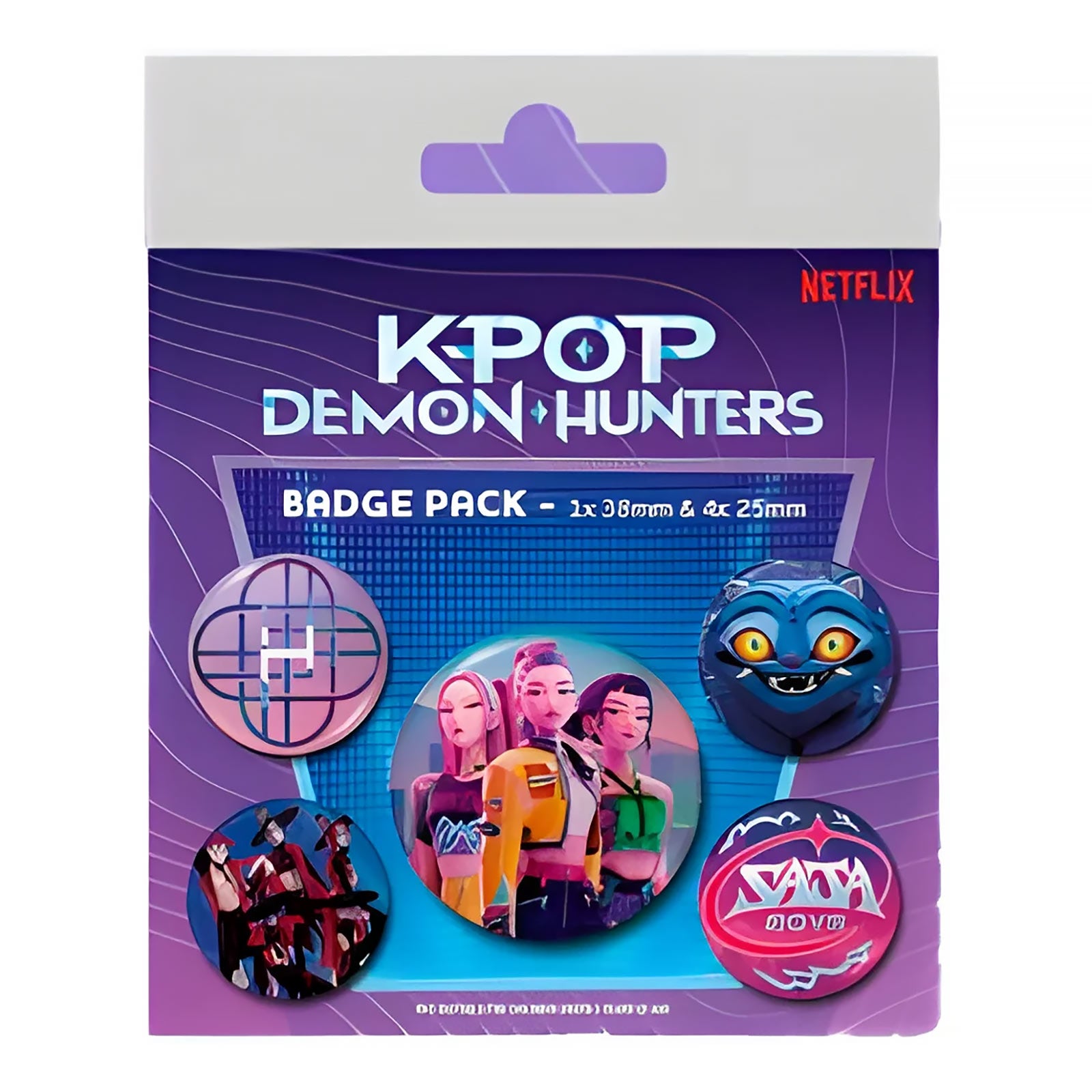 Produktbild KPop Demon Hunters - Huntrix Button 5er Set