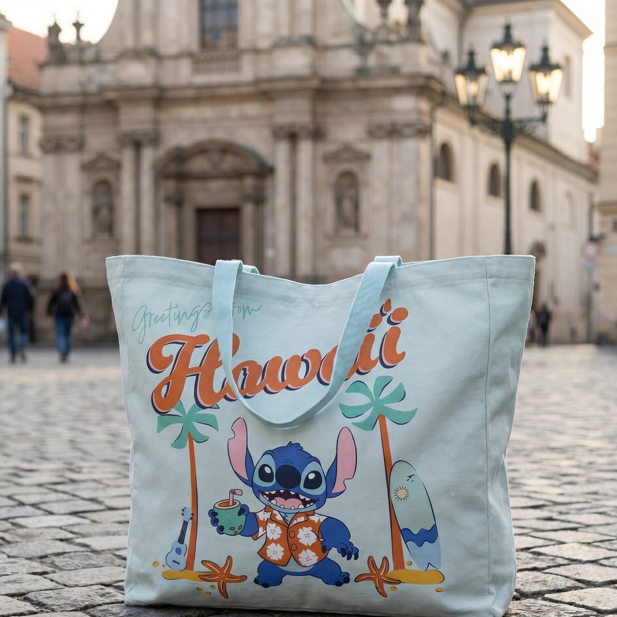 Produktbild Stitch Hawaii Shopper Tasche - Lilo & Stitch