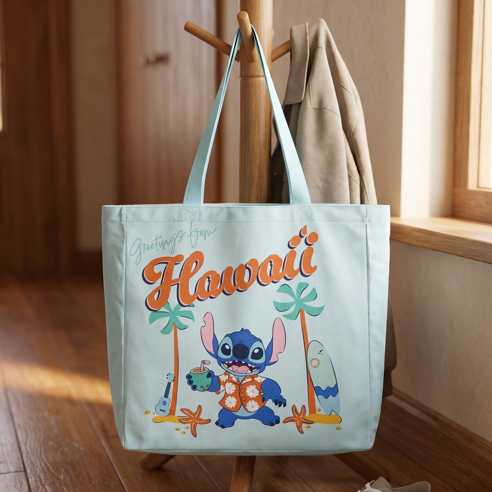 Produktbild Stitch Hawaii Shopper Tasche - Lilo & Stitch