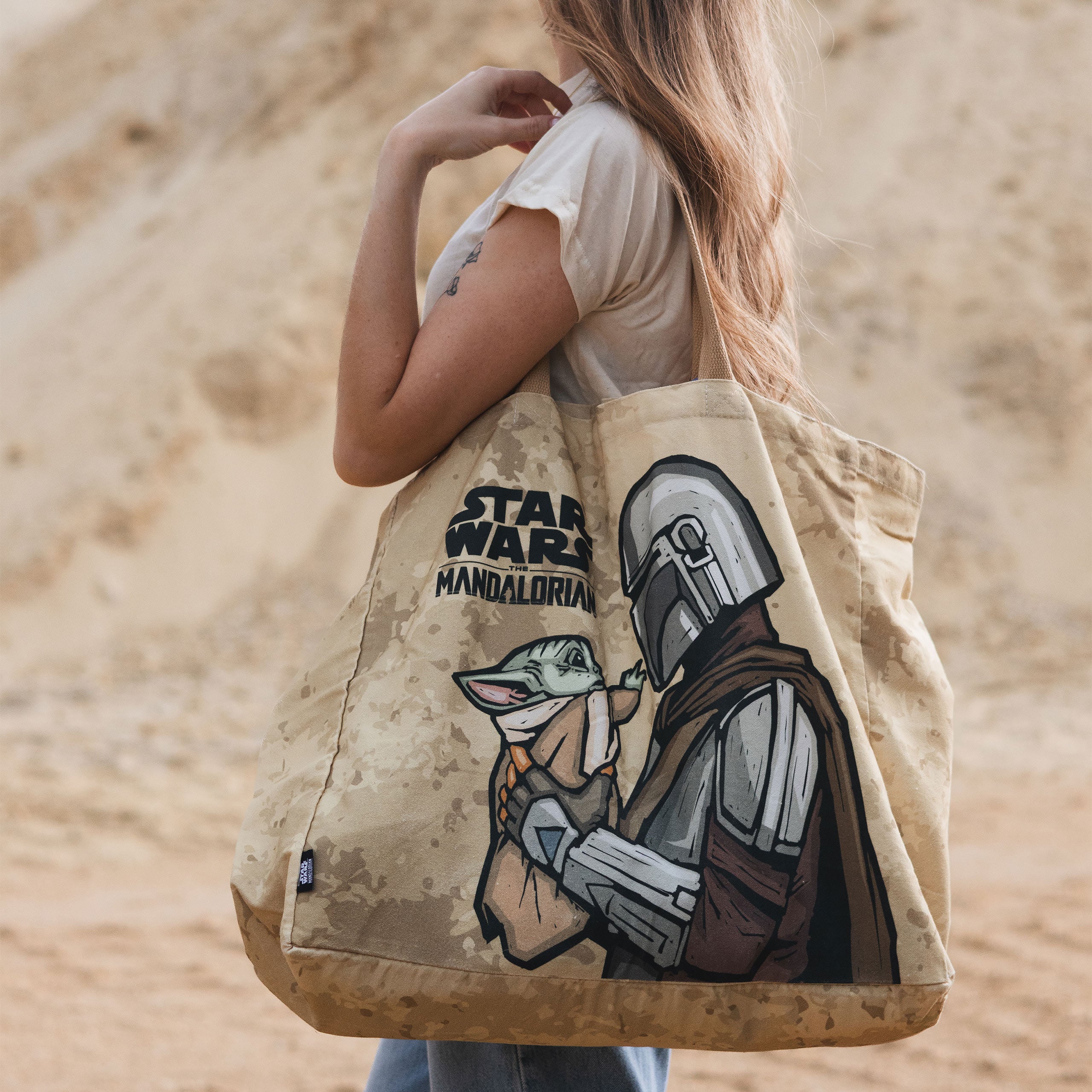 Produktbild Grogu und Mando Shopper Tasche - Star Wars Mandalorian & Grogu