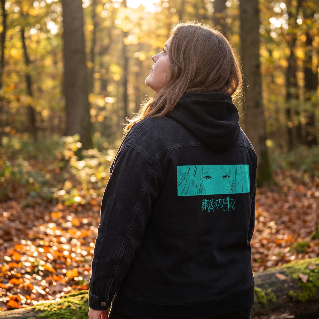 Produktbild Frieren - Kapuzenjacke schwarz