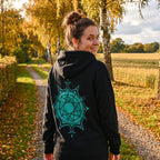Produktbild Frieren - Symbol Kapuzenjacke schwarz