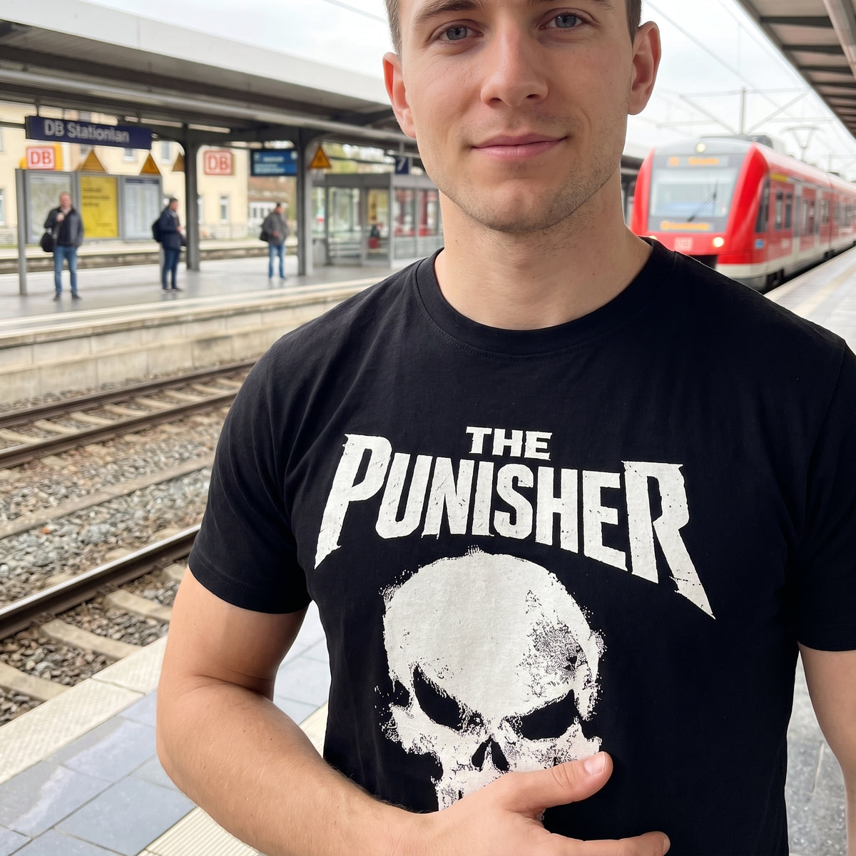 Produktbild Punisher - Scull Logo T-Shirt