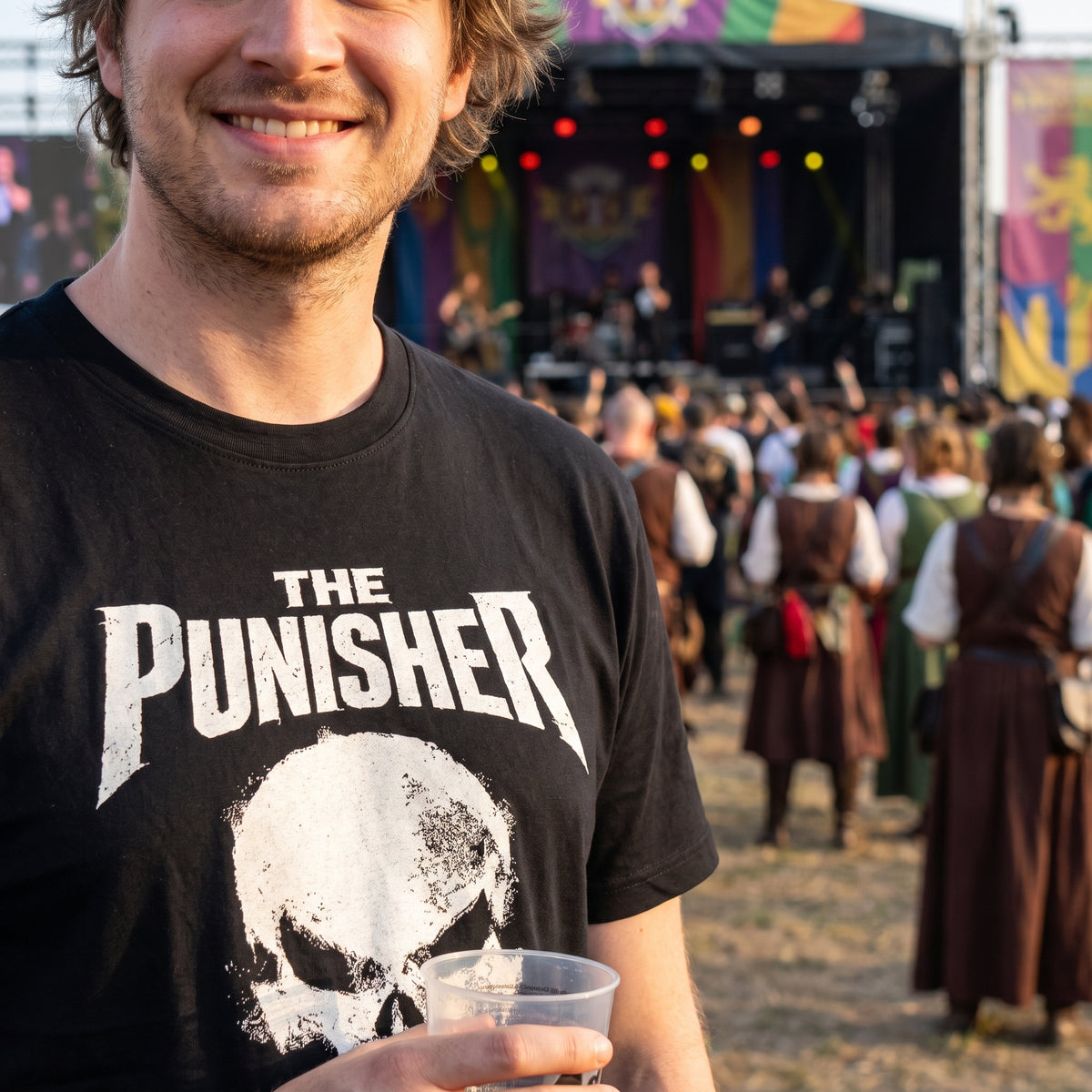 Produktbild Punisher - Scull Logo T-Shirt