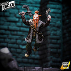 Produktbild Vitruvian H.A.C.K.S. Actionfigur Dwarf Mercenary Grimgrom