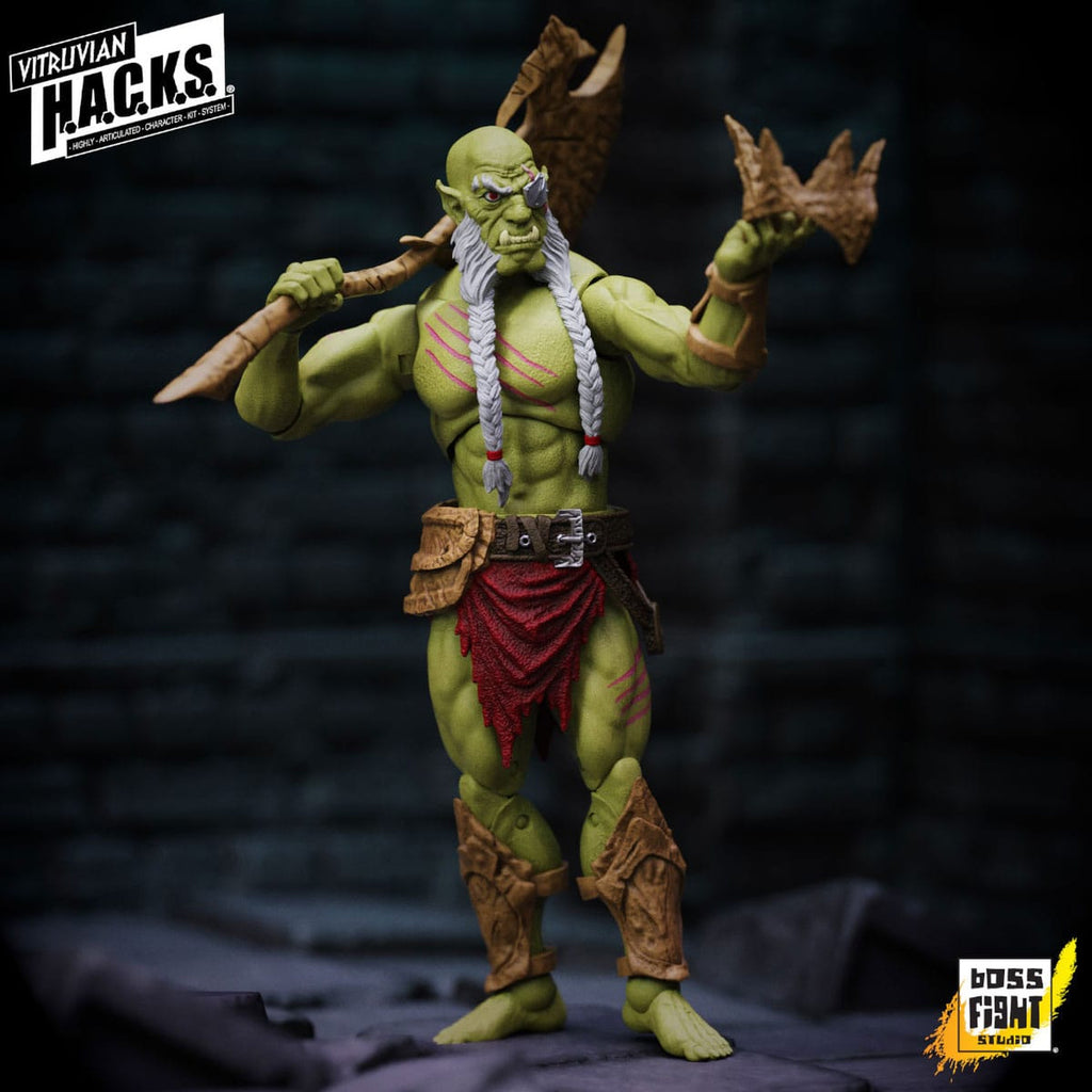 Produktbild Vitruvian H.A.C.K.S. Actionfigur Mighty Orc Sovran Bur'Zagi