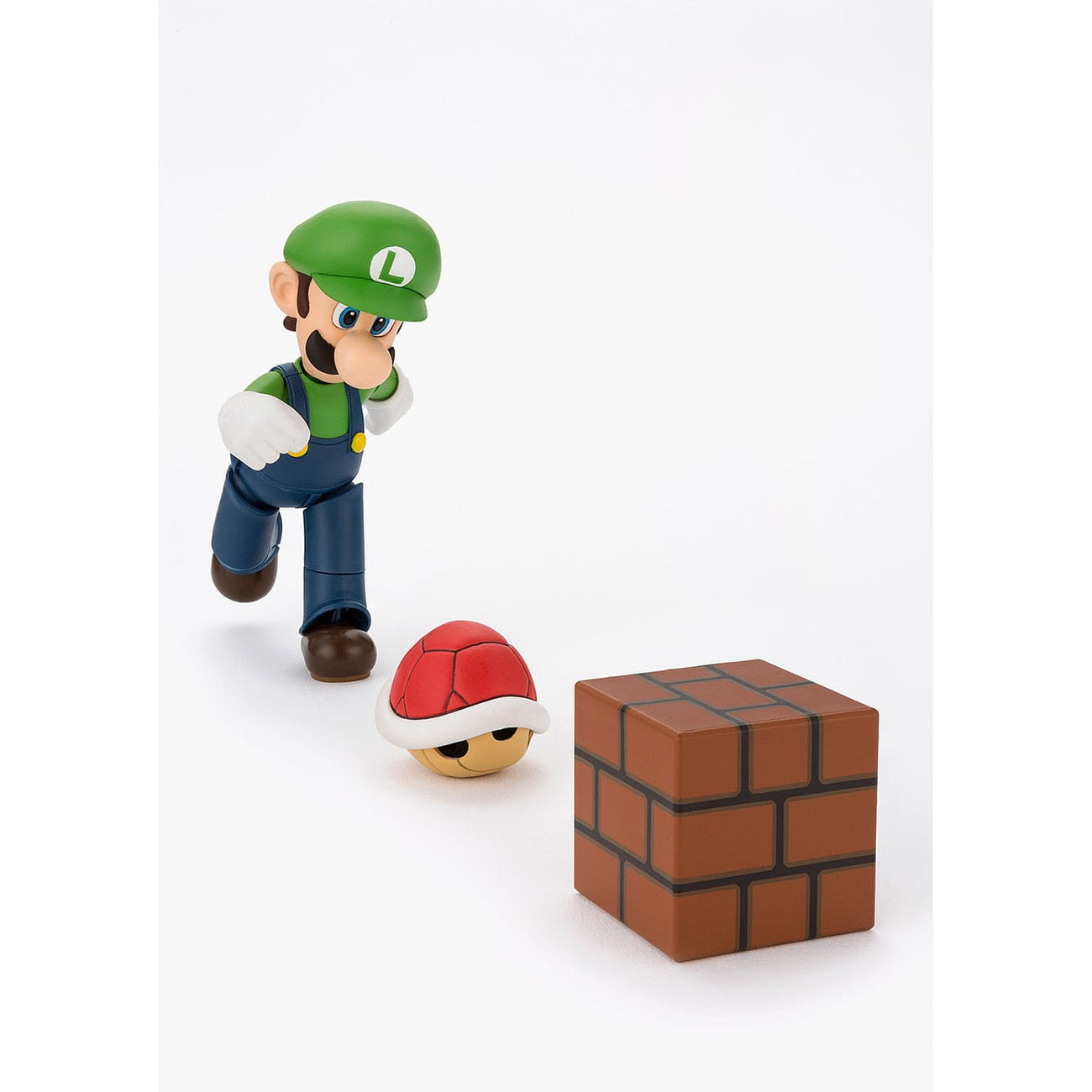 Produktbild Super Mario S.H. Figuarts Actionfigur Luigi 11 cm