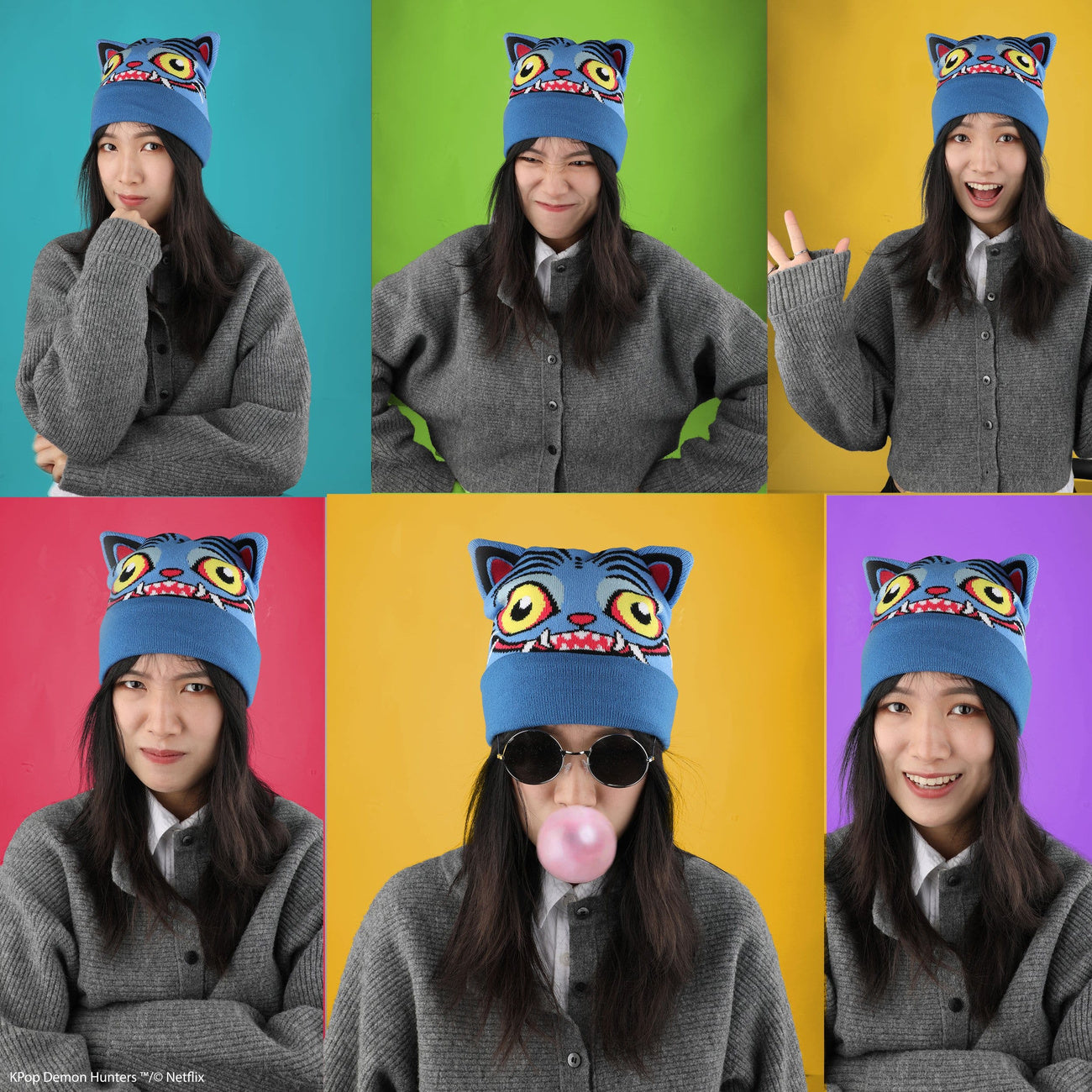 Produktbild KPop Demon Hunters Mütze Derpy