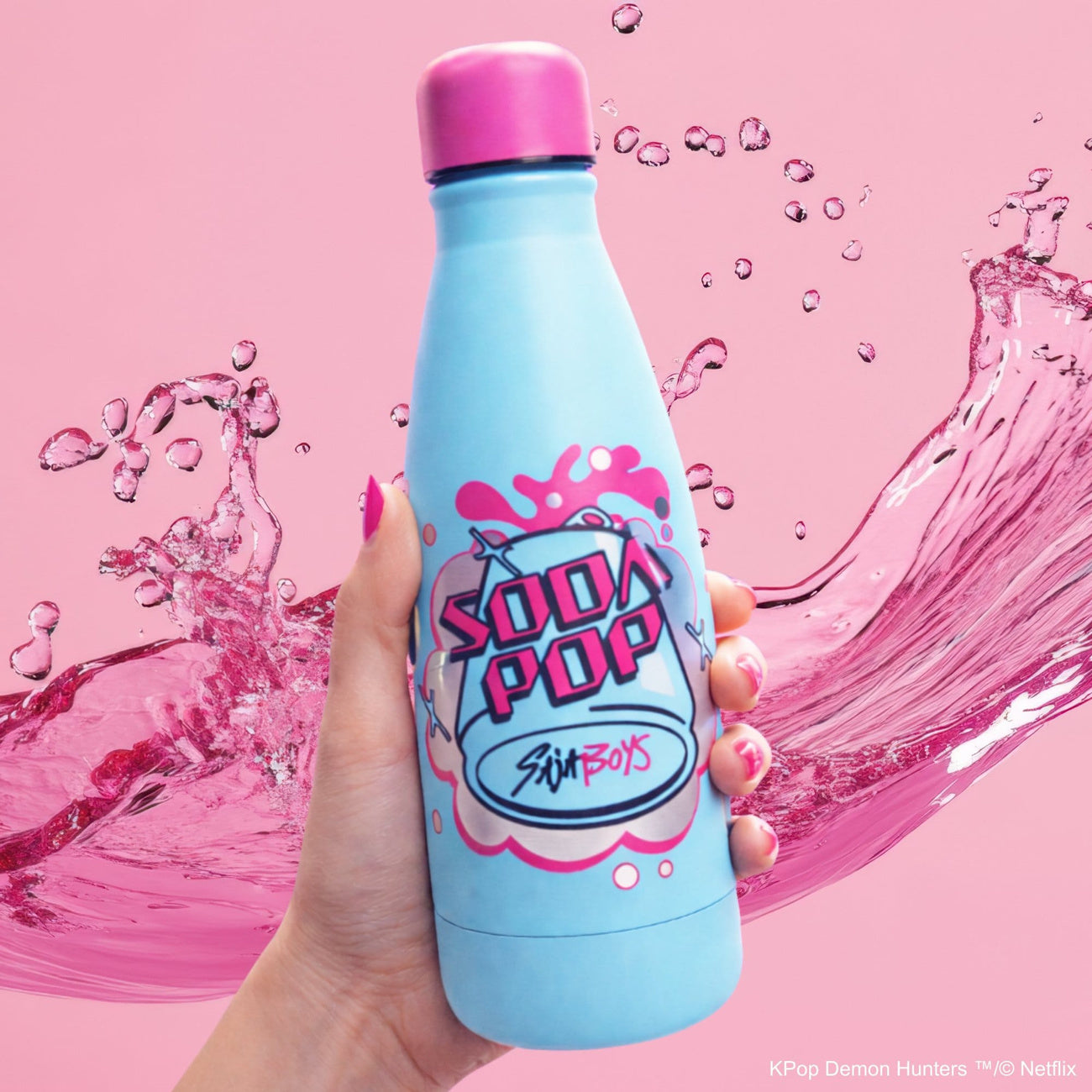 Produktbild KPop Demon Hunters Mini-Trinkflasche Soda Pop