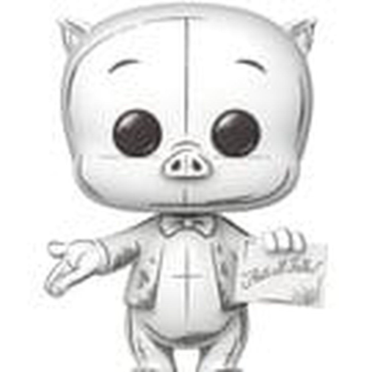 Produktbild Looney Tunes POP! Animation Vinyl Figur Porky Pig? 9 cm