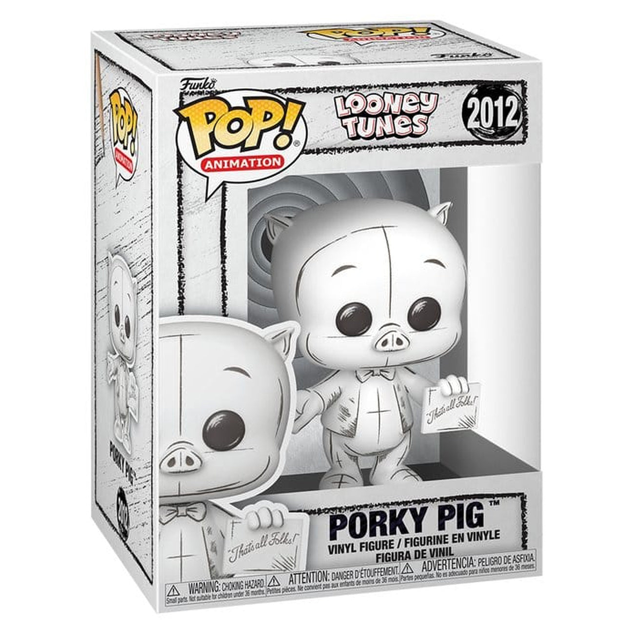 Produktbild Looney Tunes POP! Animation Vinyl Figur Porky Pig? 9 cm