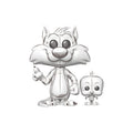 Produktbild Looney Tunes POP!&Buddy Animation Vinyl Figur