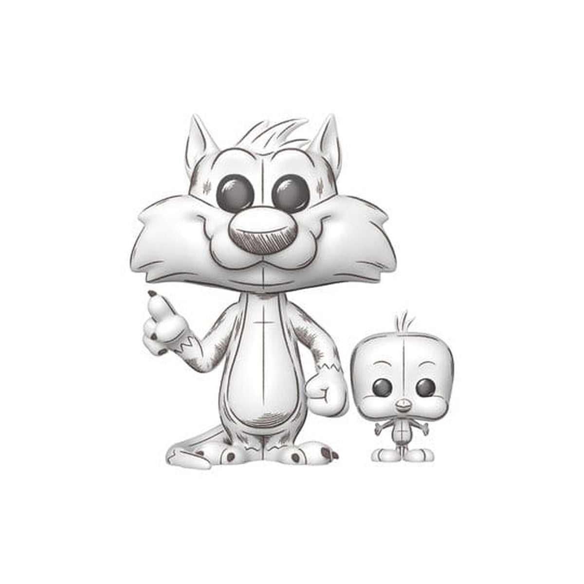 Produktbild Looney Tunes POP!&Buddy Animation Vinyl Figur