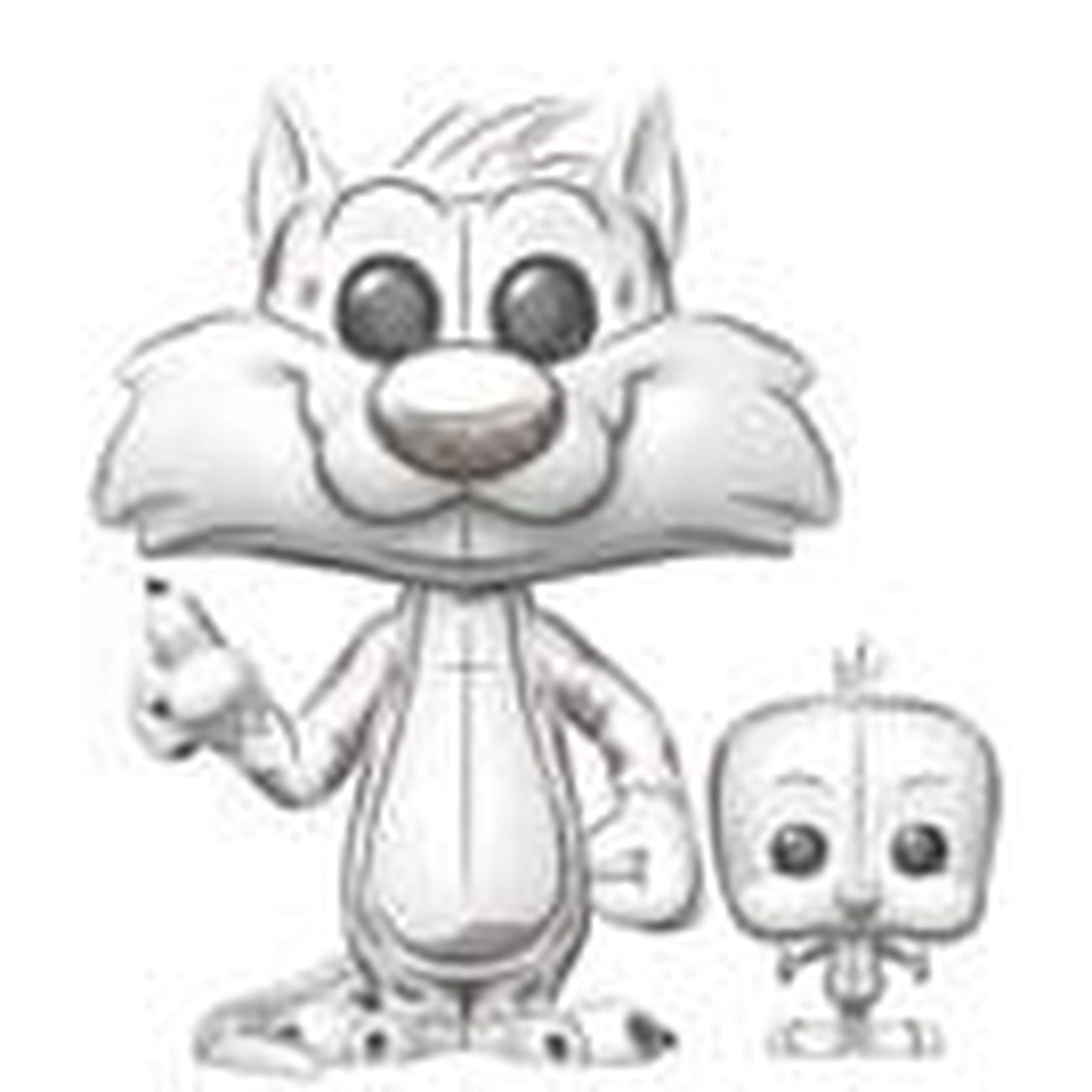 Produktbild Looney Tunes POP!&Buddy Animation Vinyl Figur