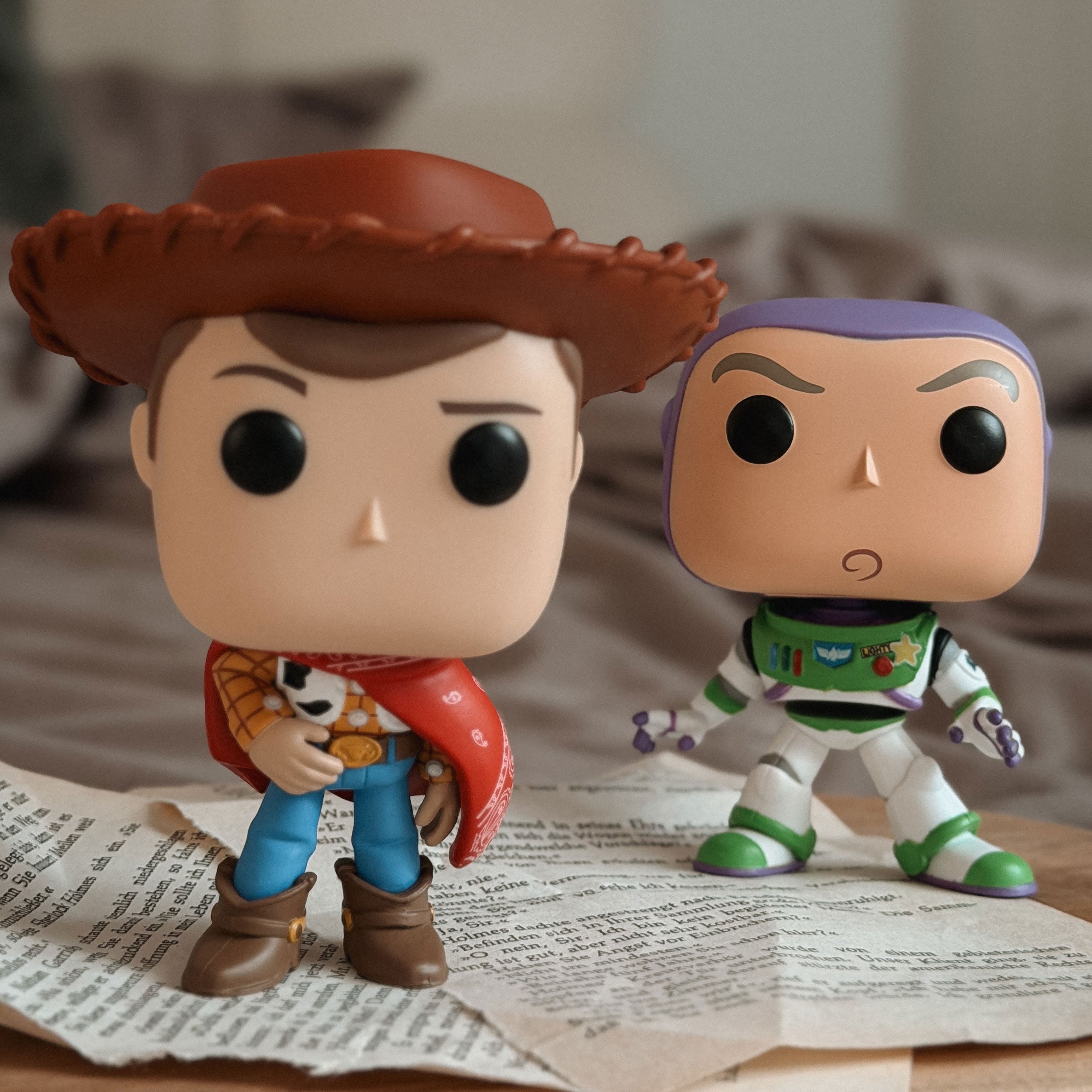 Produktbild Toy Story 5 POP! Disney Vinyl Figuren Woody 9 cm
