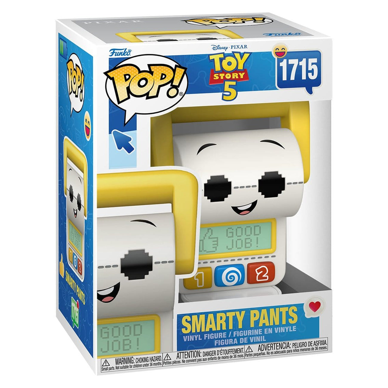 Produktbild Toy Story 5 POP! Disney Vinyl Figuren Smarty Pants 9 cm