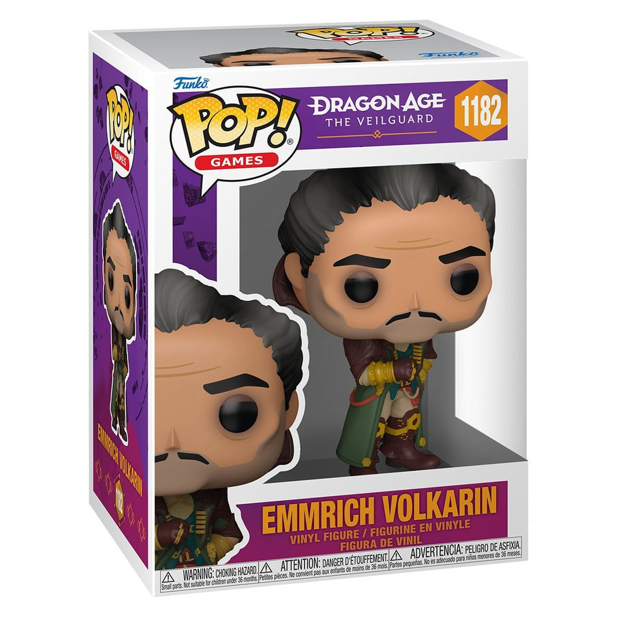 Produktbild Dragon Age: The Veilguard POP! Games Vinyl Figur Emmrich