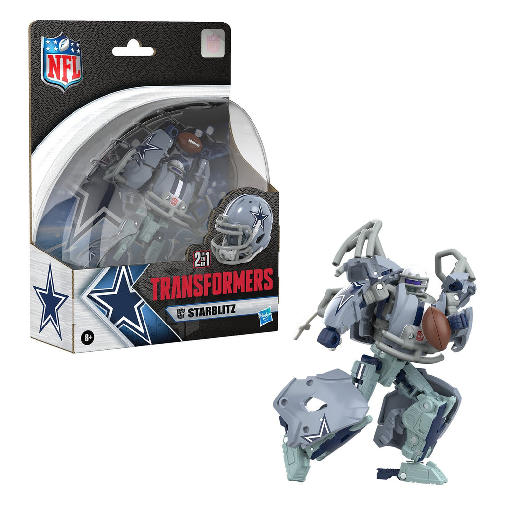 Produktbild Transformers x NFL Actionfigur Dallas Cowboys: Starblitz 14