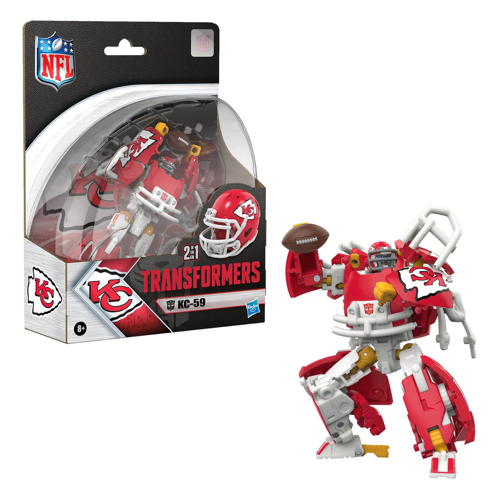 Produktbild Transformers x NFL Actionfigur Kansas City Chiefs: KC-59 14