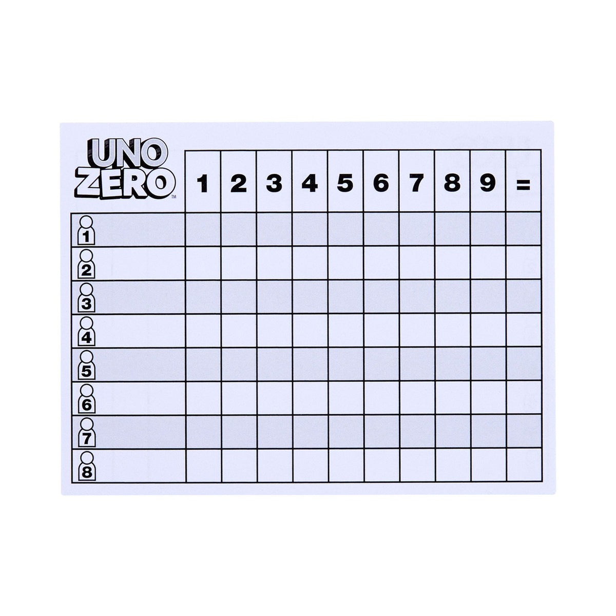 Product image UNO Zero Card Game
