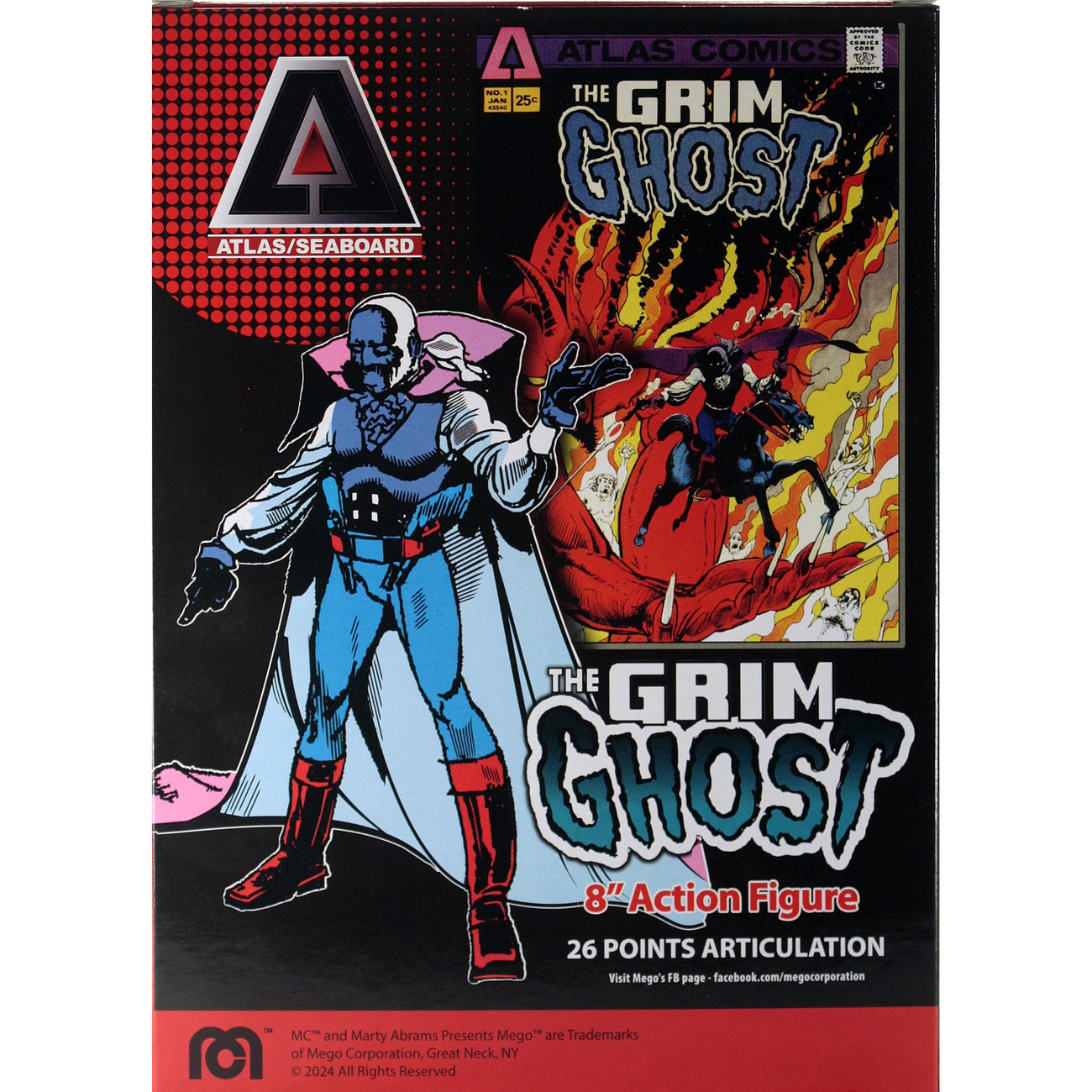 Produktbild Atlas Comics Actionfigur Grim Ghost 20 cm