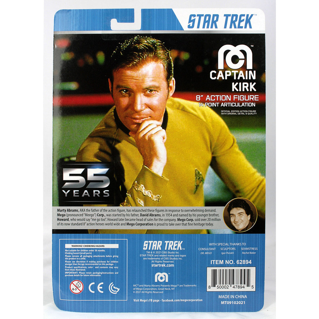 Produktbild Star Trek Actionfigur Kirk 55th Anniversary 20 cm
