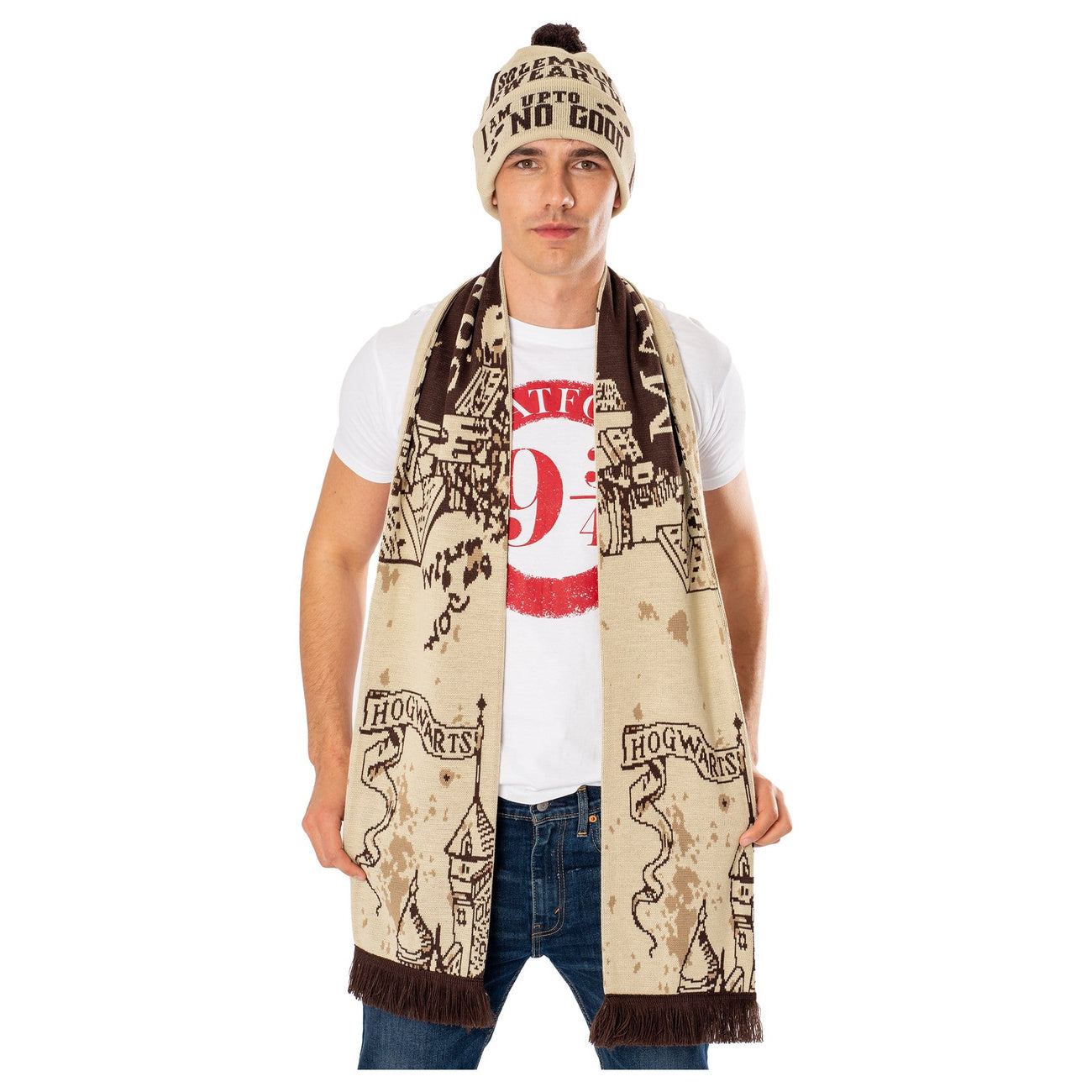 Produktbild Harry Potter Schal Marauders Map Long Length