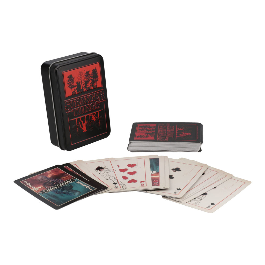 Produktbild Stranger Thinngs 5 Spielkarten Metal