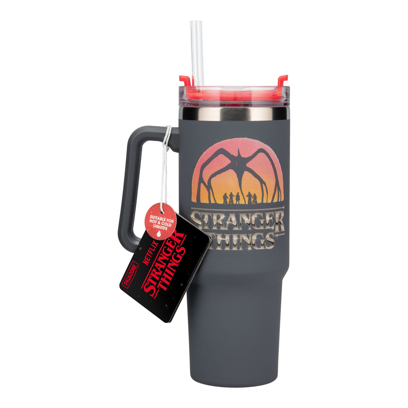 Produktbild Stranger Things 5 Trinkbecher mit Trinkhalm 900 ml