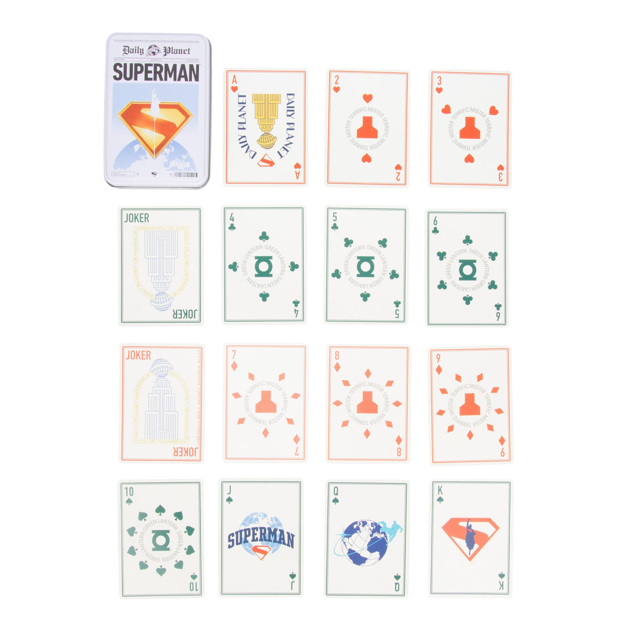 Produktbild DC Comics Spielkarten Superman