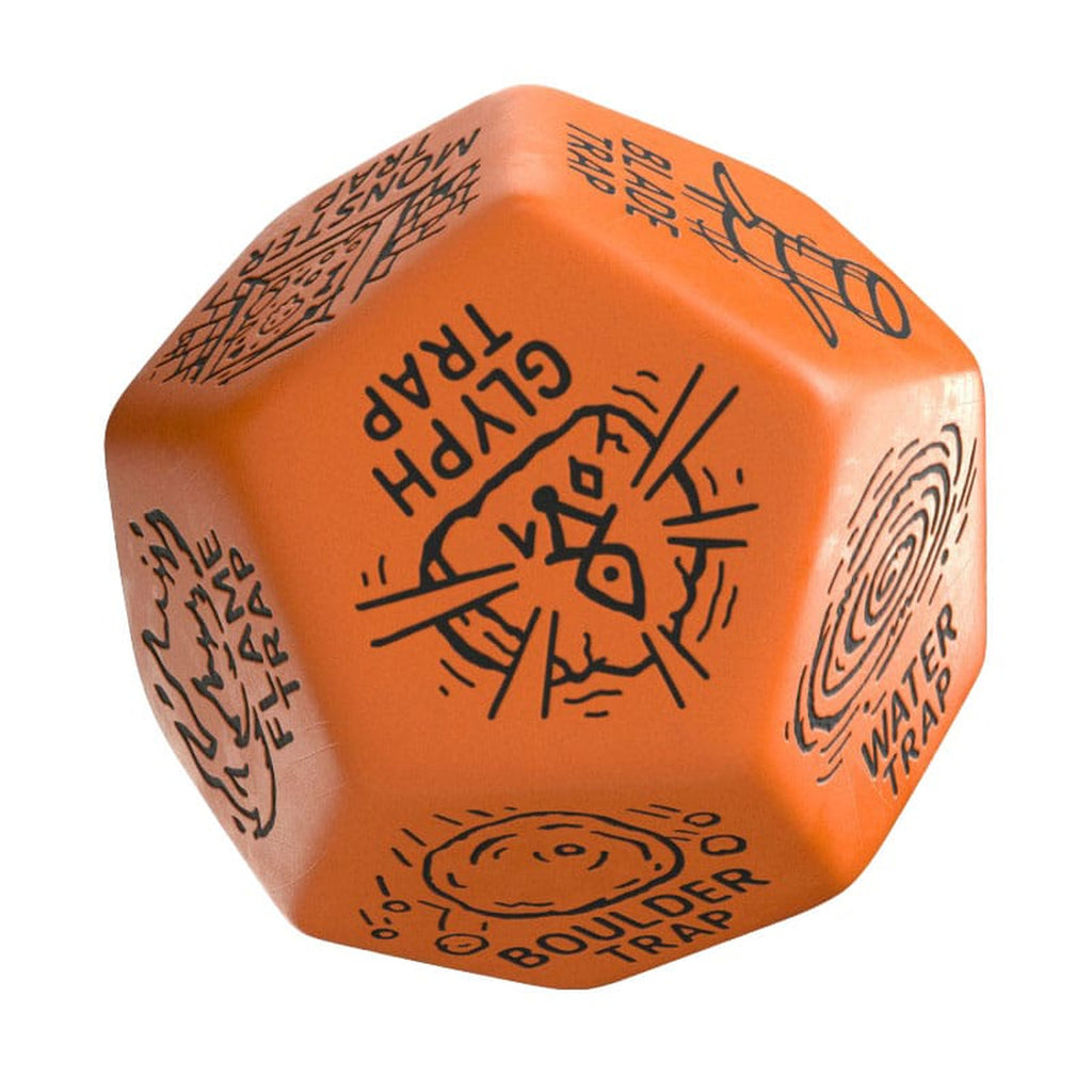 Product image Viridian Dice Jumbo Trap Generator Die D12 Orange