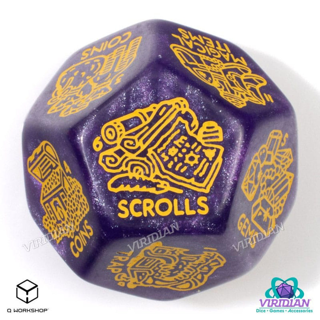 Produktbild Viridian Würfel Jumbo Würfel Treasure Generator Die D12