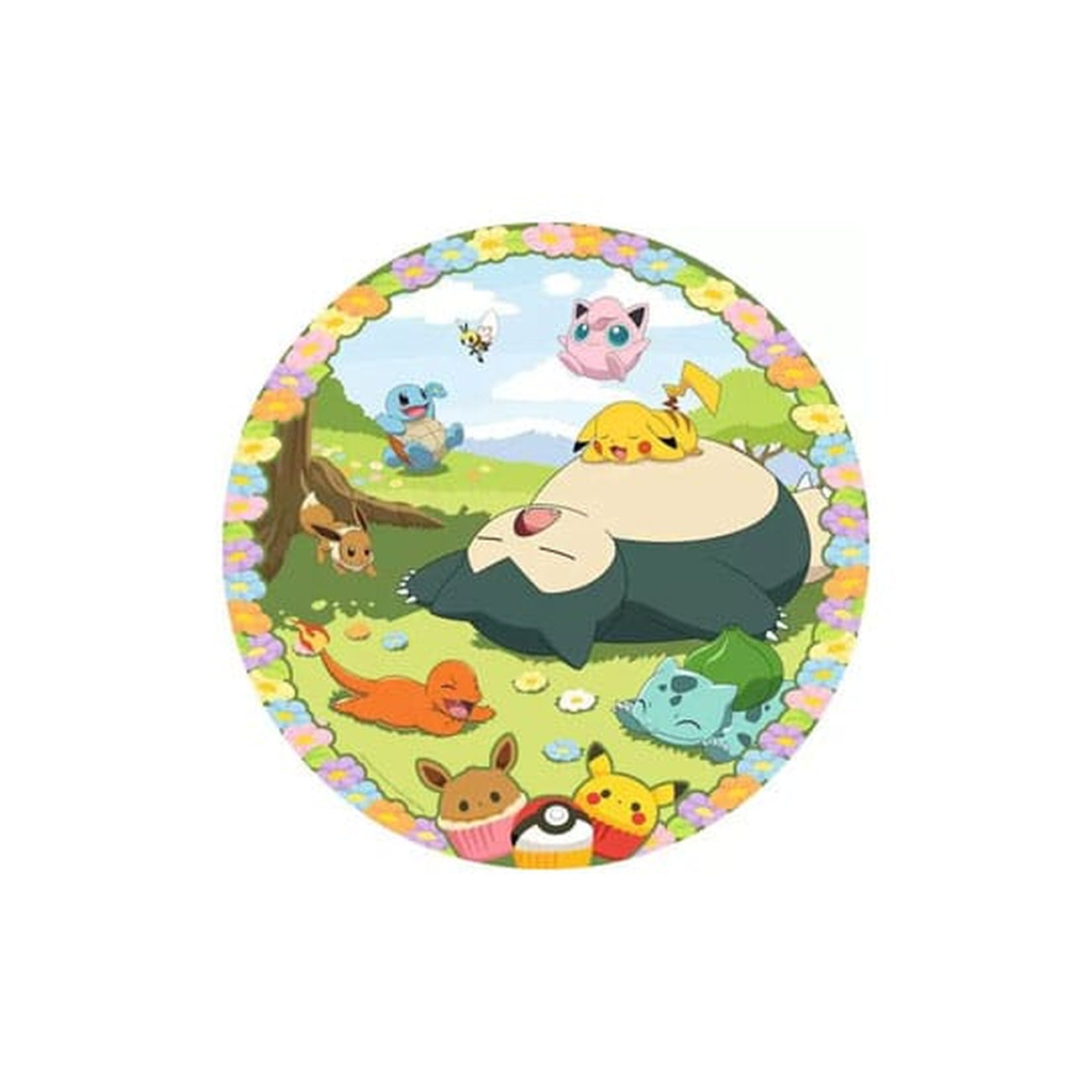Produktbild Pokémon Rund-Puzzle Blumige Pokémon (500 Teile)