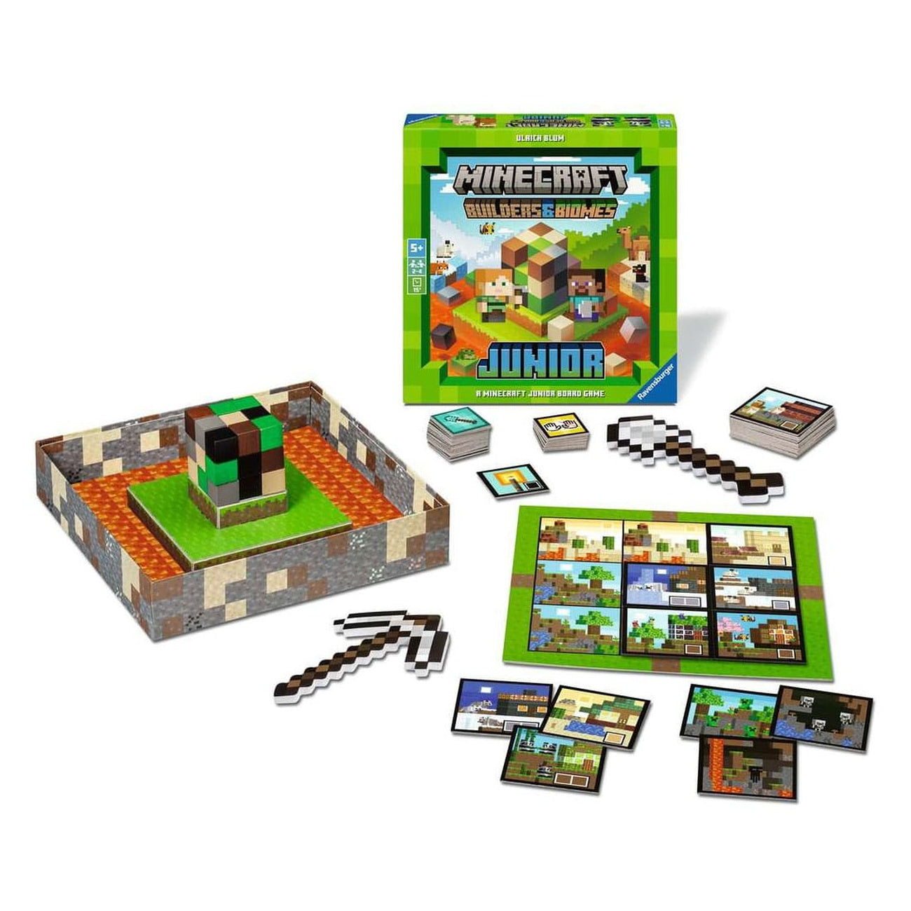 Produktbild Minecraft Brettspiel Builders & Biomes Junior