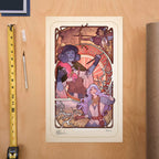 Produktbild Critical Role Kunstdruck Laura Bailey: 10th Anniversary Art