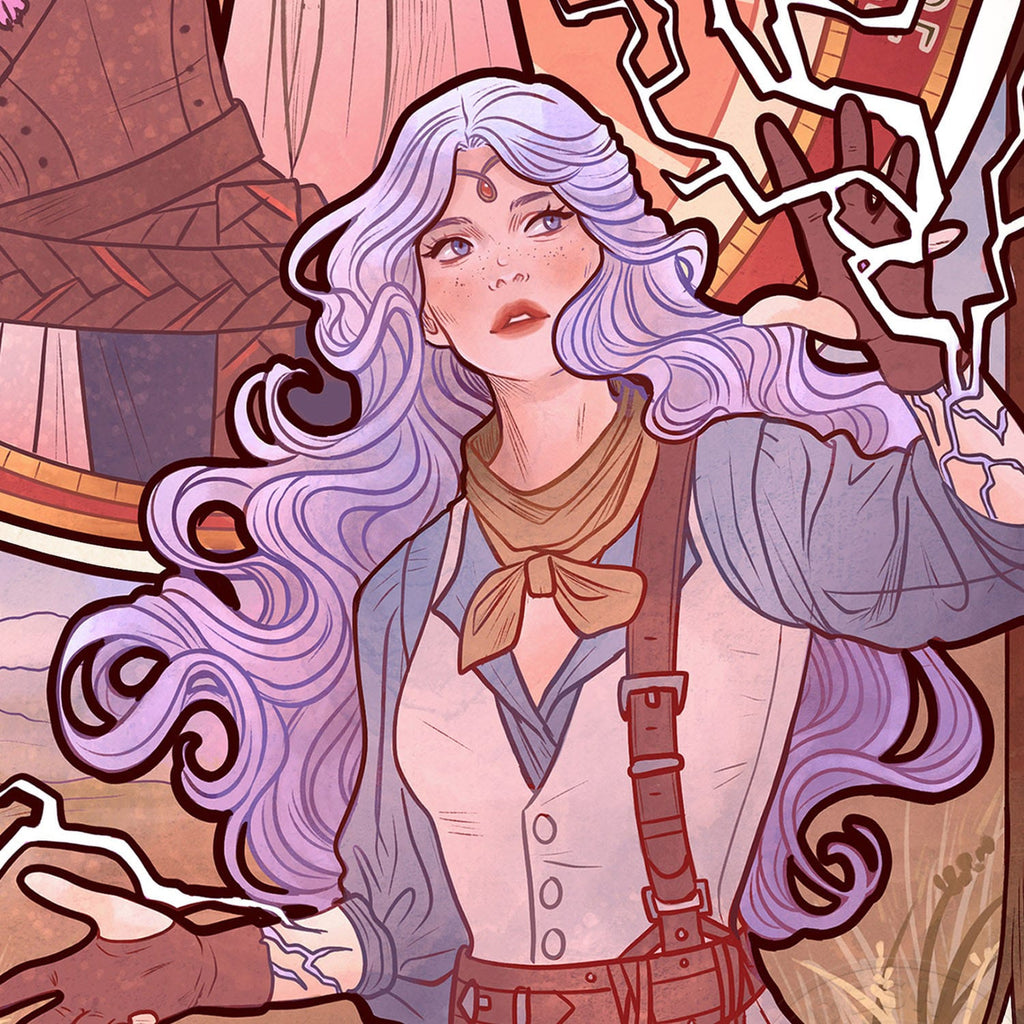 Produktbild Critical Role Kunstdruck Laura Bailey: 10th Anniversary Art