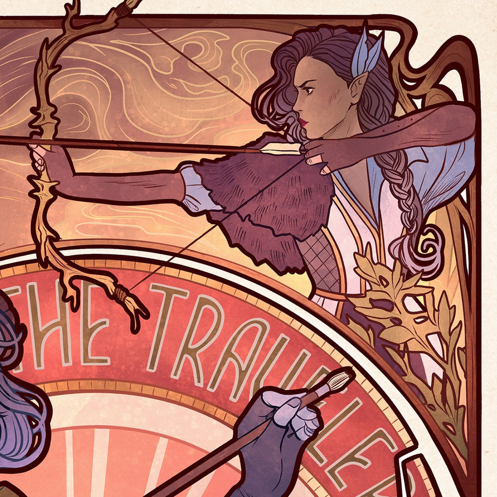 Produktbild Critical Role Kunstdruck Laura Bailey: 10th Anniversary Art