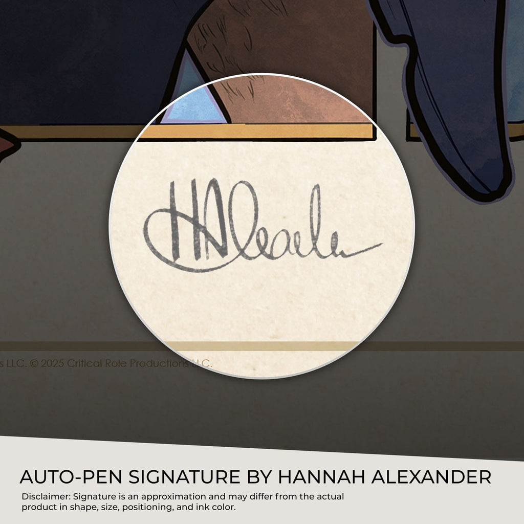 Produktbild Critical Role Kunstdruck Marisha Ray: 10th Anniversary Art