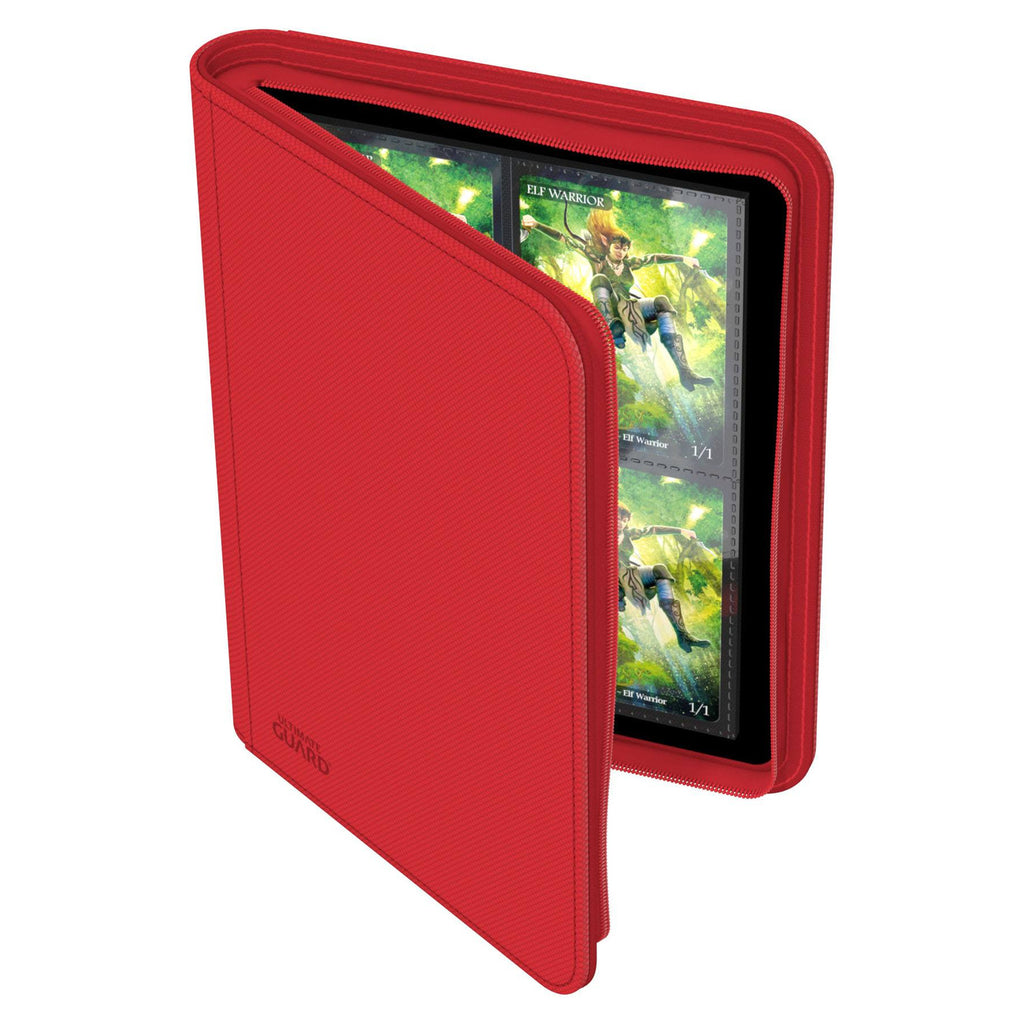 Produktbild Ultimate Guard Zipfolio 160 8-Pocket Xenoskin - Red