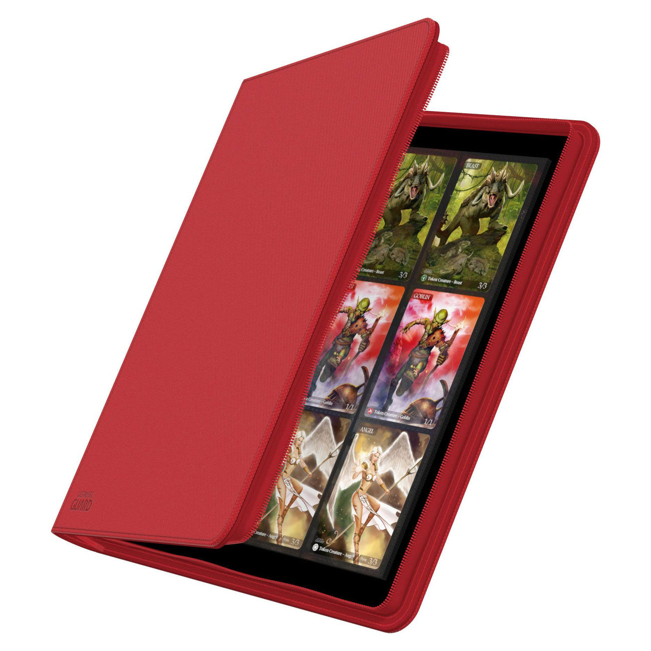 Produktbild Ultimate Guard Zipfolio 480 24-Pocket Xenoskin - Red