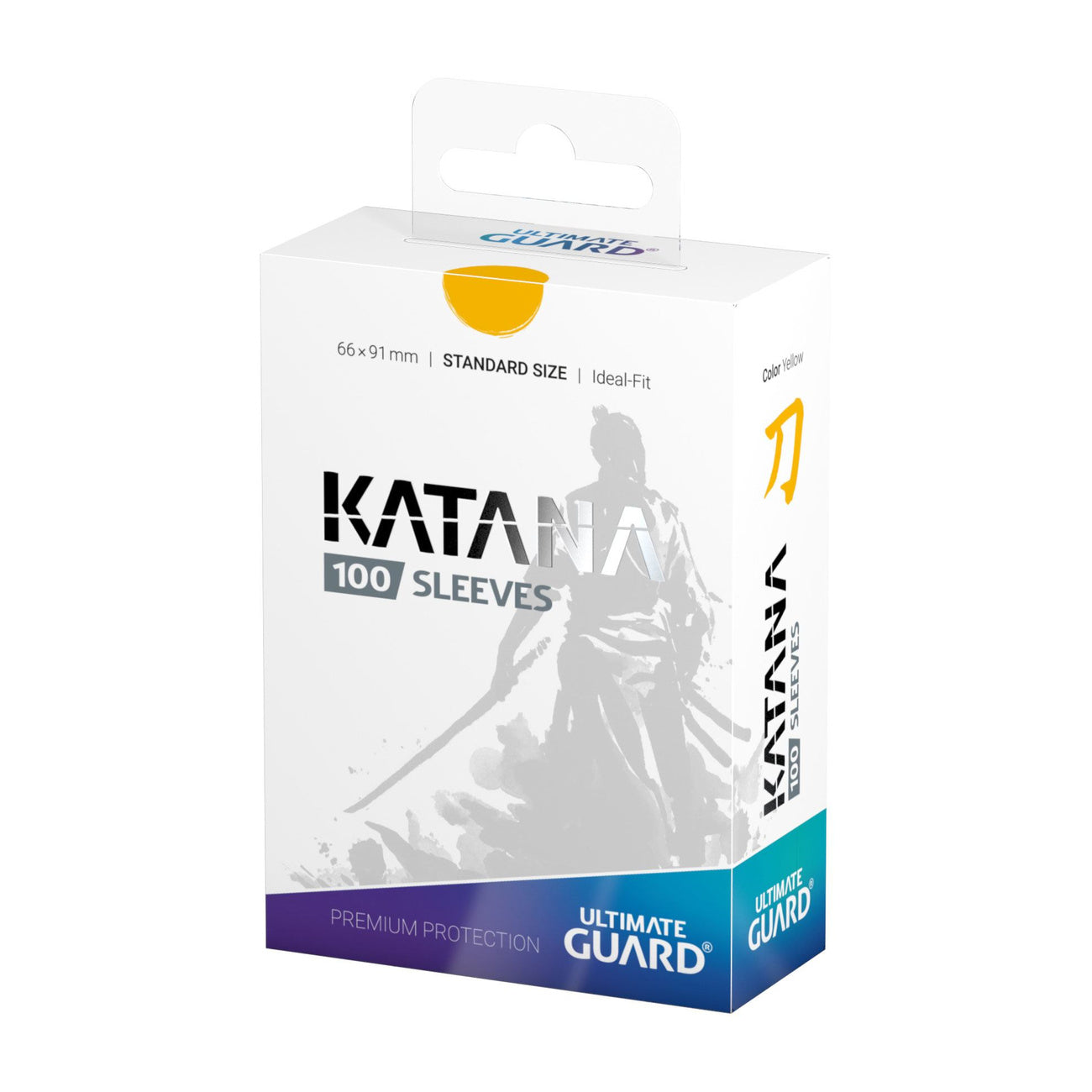 Produktbild Ultimate Guard Katana Sleeves Standard Size (100) - Yellow