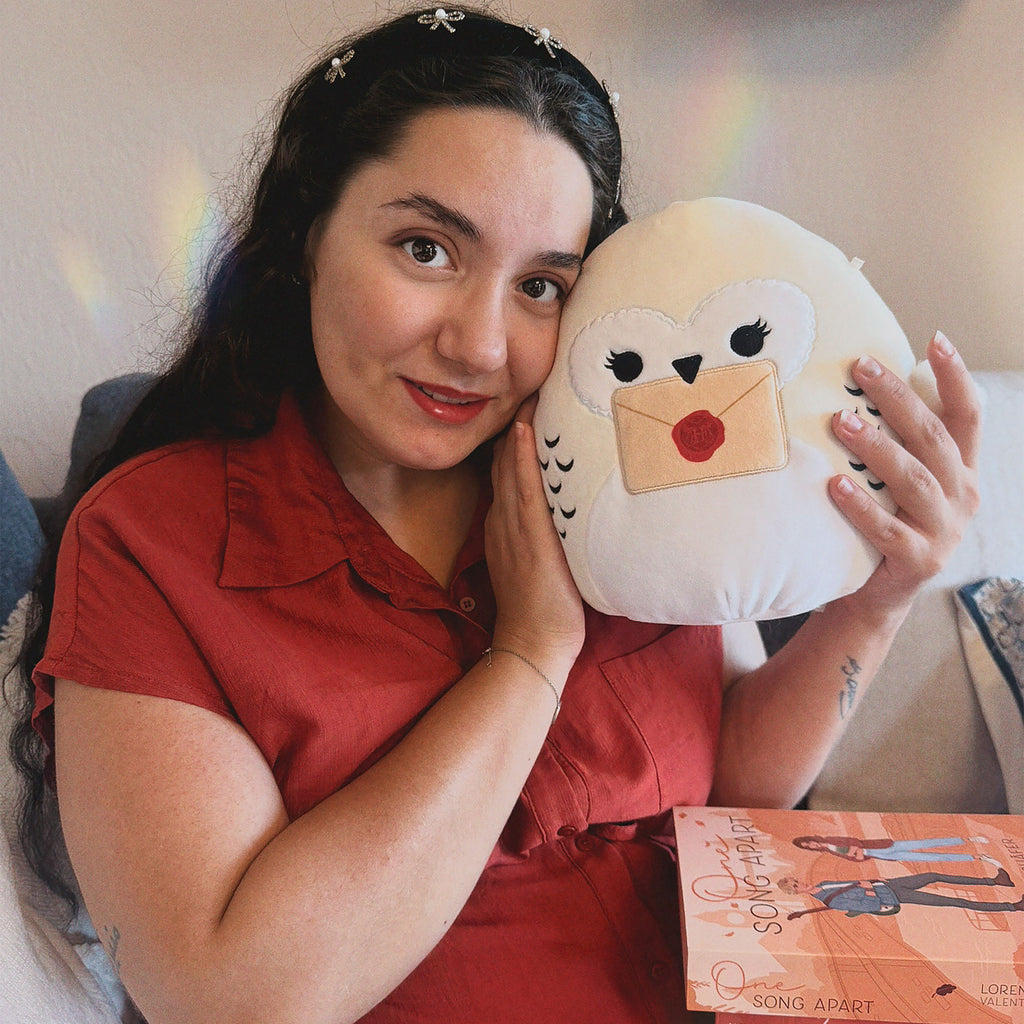 Produktbild Hedwig mit Hogwarts Brief Squishmallows Plüsch Figur - Harry Potter