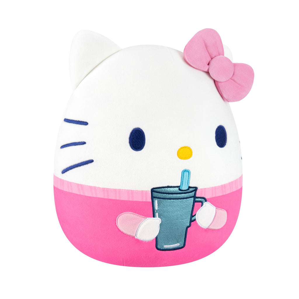 Produktbild Hello Kitty mit Becher Squishmallows Plüsch Figur
